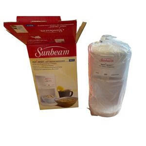 Sunbeam Vtg Hot Shot Hot Water Dispenser White 16oz Model 3211 Compact Tea Maker